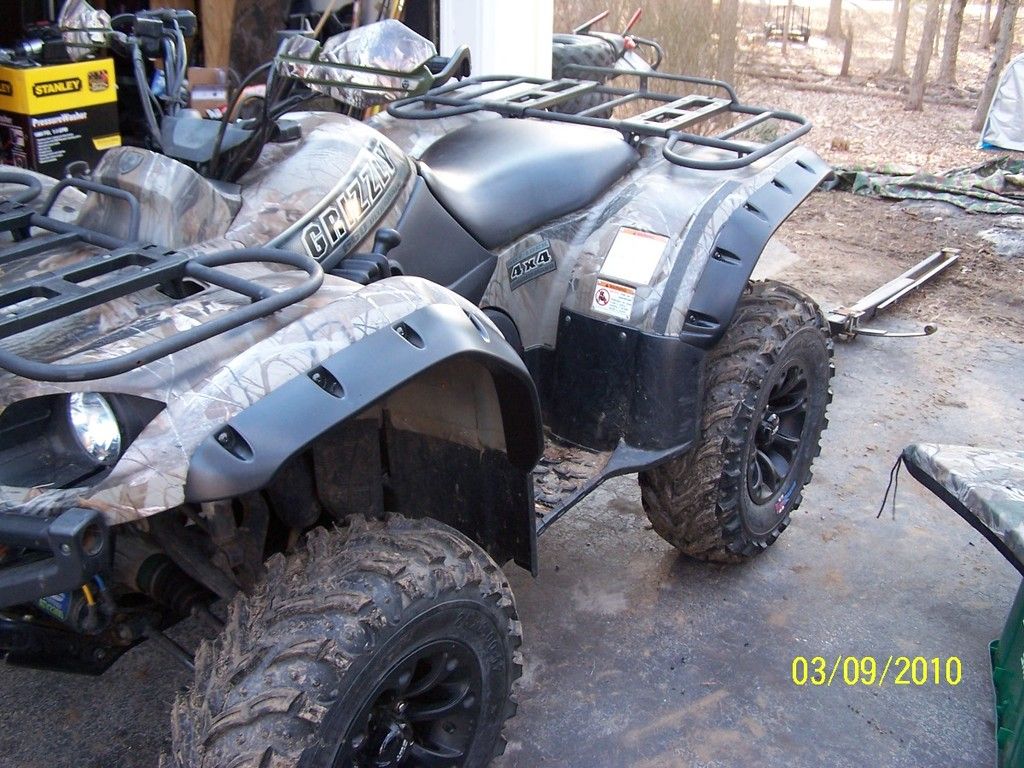 Fender flares Yamaha Grizzly ATV Forum